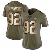 Women Nike Saints 92 Marcus Davenport Olive Gold Salute To Service Limited Jersey Dzhi,baseball caps,new era cap wholesale,wholesale hats